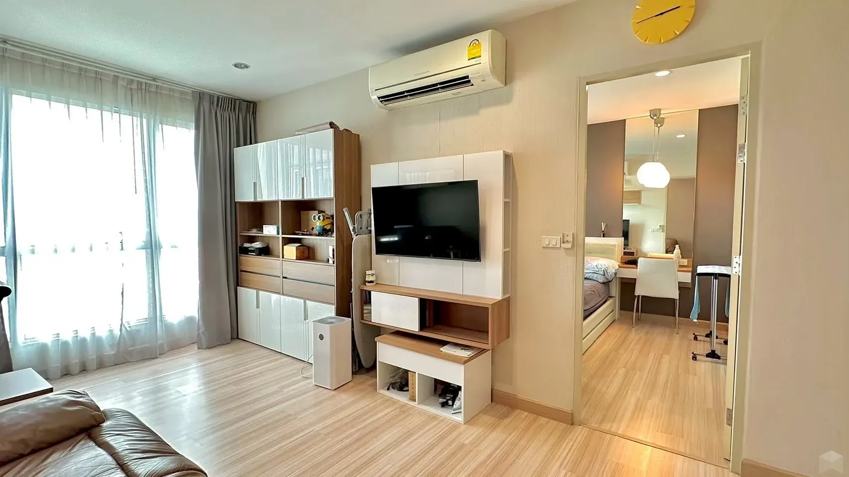 Sale/Rent Condo - 🌟 [ขาย/เช่า] คอนโดไซส์ใหญ่ เฟอร์ฯ บิ้วอินครบ ใกล้รถไฟฟ้าเพียง 200 เมตร | The Hotel Serviced Condo (รัตนาธิเบศร์) 🏙️✨ Properties Rattanathibet • Nonthaburi - Image 3